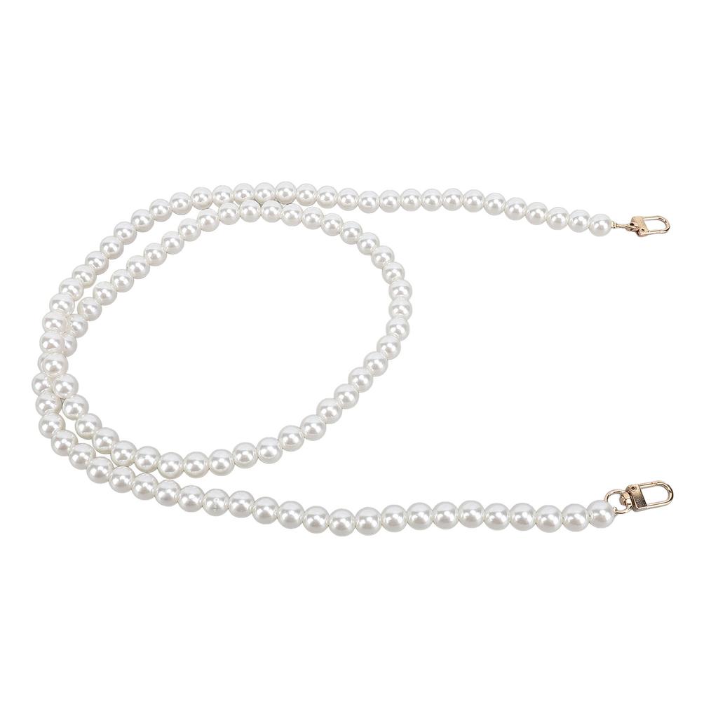 110cm Artificial Pearl Handle Strap Pearl Chain Replacement Pearl Beads Bag Chain for Purses Handbag