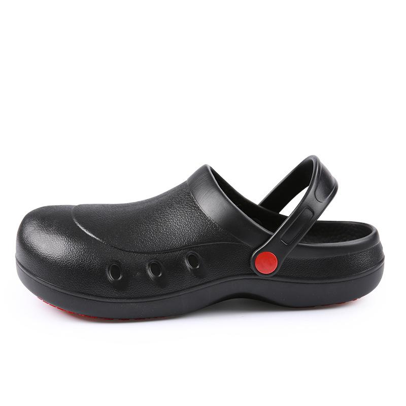 eva non-slip chef men's shoes anti-smash soft, safe and comfortable when simple labor insurance shoes kitchen work shoes women's shoes S