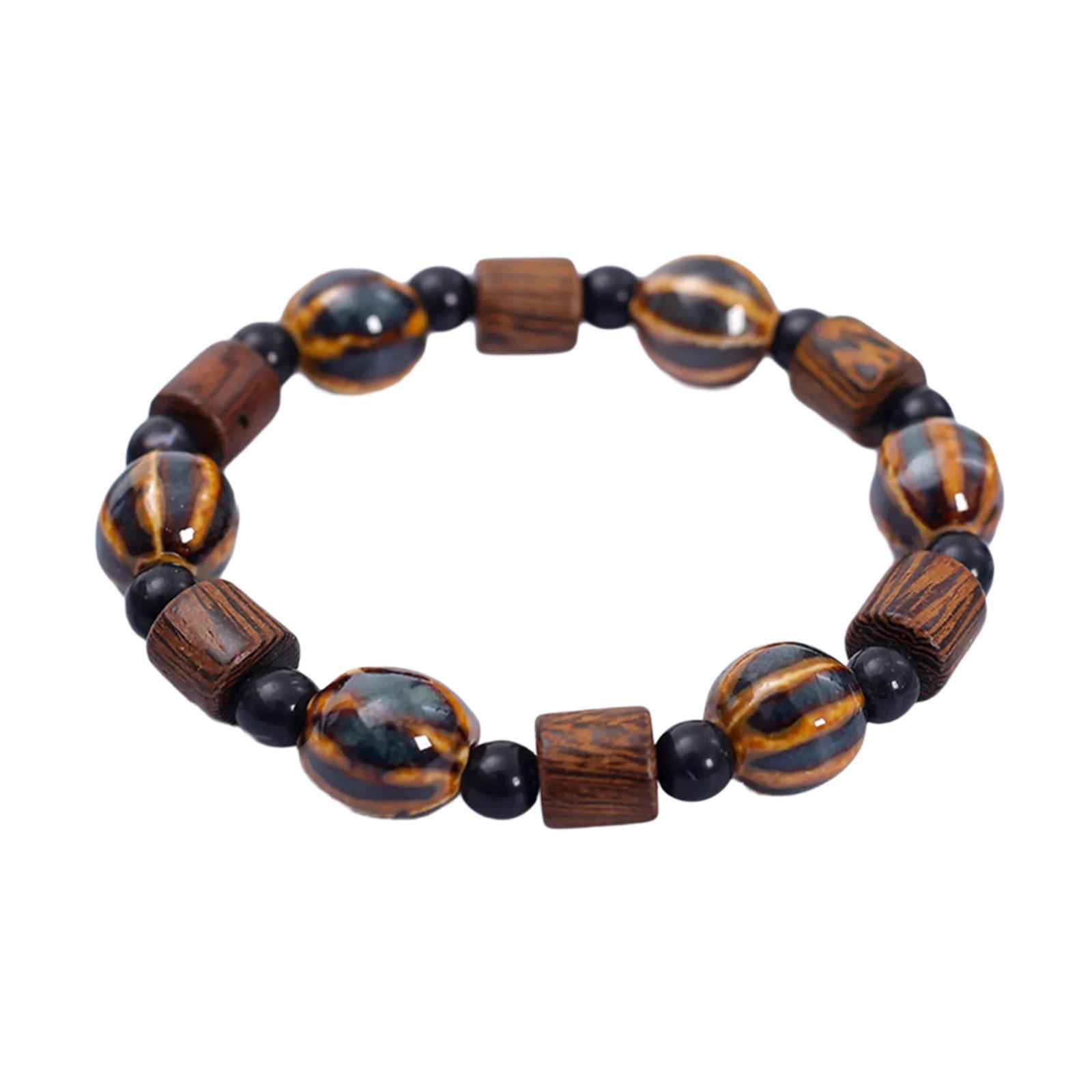 

Красочный браслет из керамических бусин в кошачьем стиле, ручной работы, с красочной кошкой для женщин и подростков 27