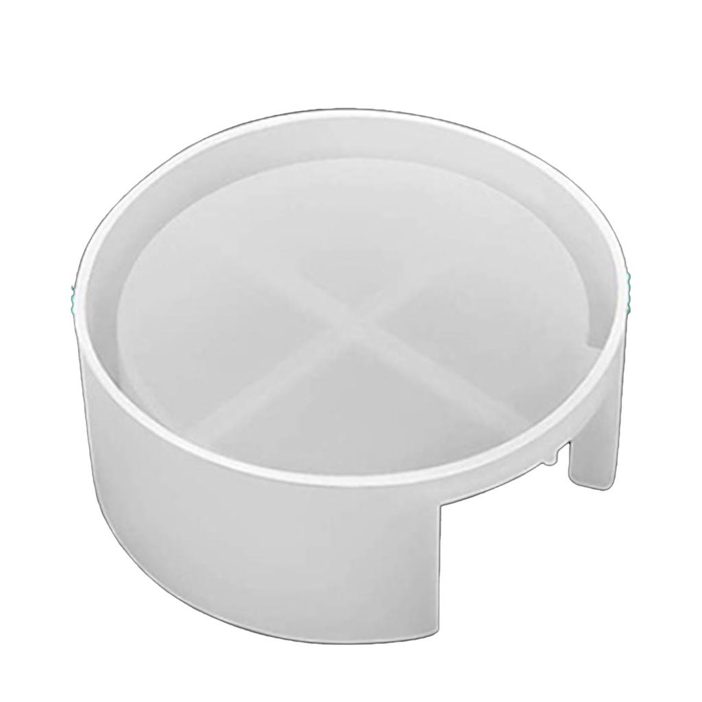 5Pcs Resin Coaster Molds Soft Silicone Smoothing Easy Release Coaster Silicone Molds for Crafting DIY