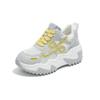 Little white shoes women's thin soft-soled shoes summer new hollow mesh breathable board shoes thick-soled heightening women's shoes