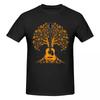 T-shirt Unisex Albero della Vita Regali per Chitarra Vintage Taglia Grande Cotone Girocollo Manica Corta T-shirt