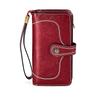 Vintage RFID Retro Genuine Leather Women's Long Clutch Wallet