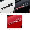 3D Metal Type-R Car Rear Trunk Emblem Badge Sticker For  Honda TYPE R Car Styling Accessories DO1