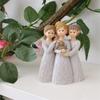 Resin Sister Statue Figurines,Sister Sculptures Friendship Christmas Thanksgiving Gift for Sister Best Friend Women