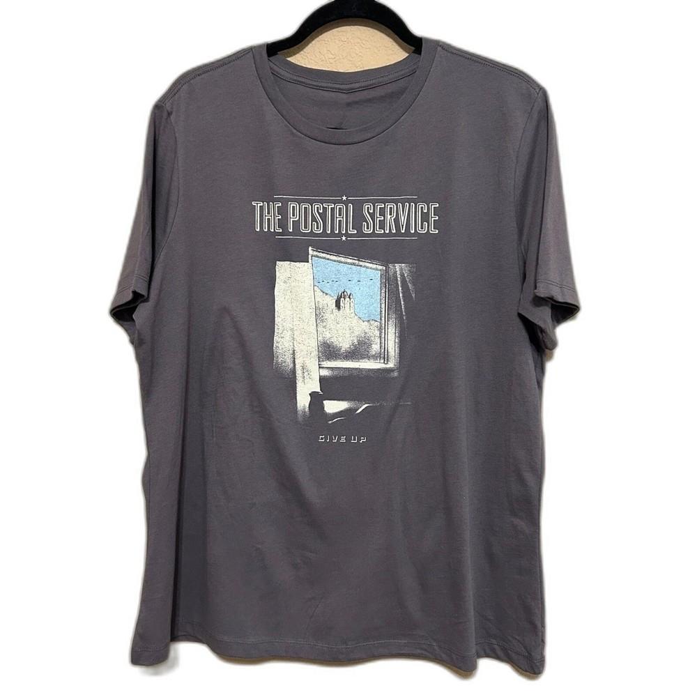 The Postal Service Give Up 2023 20th Anniversary Tour Band Shirt 2side CM270 Unisex T-Shirt S