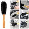 Bike Cleaning Tool Set 6 Pieces Bike Cleaning Brush Kit for Bike Chain/Tire/Sprocket Cycling Corner Spot Dirt Clean - Suitable for Mtb Road Bike City