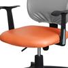 Elastic Fit Water Resistant Office Computer Chair Cover PU Leather Antislip Long Lasted Seat Cushion Protector