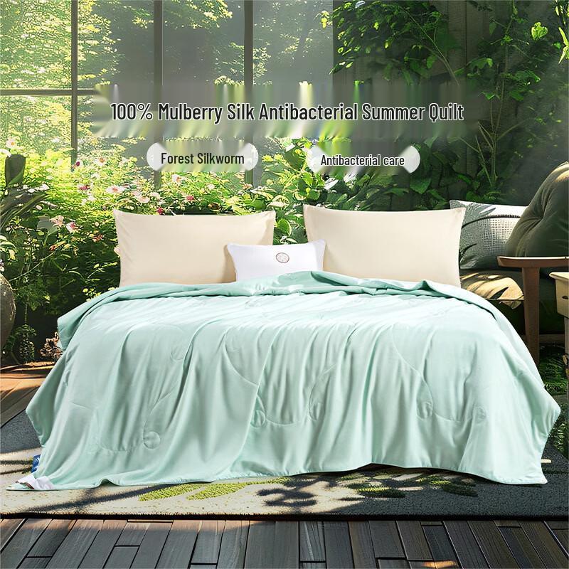 Yongrong Tussah Silk Quilt 203x229cm