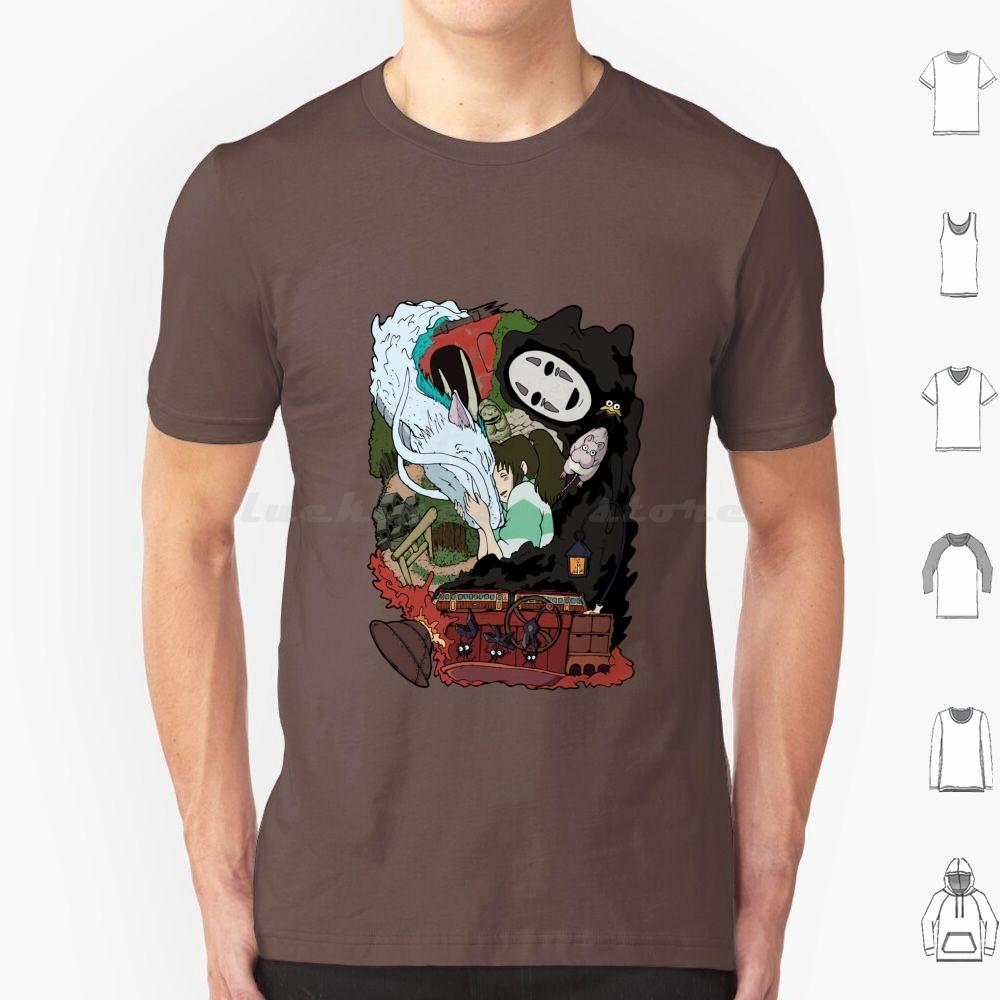 Reise T-Shirt 6XL Baumwolle Cooles Tee Animer Ärmel Kino Film