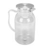1500ml Clear Acrylic Water Pitcher with Lid Handle Iced Tea Pitcher Drink Jug for Juice Homemade Beverage Heatproof