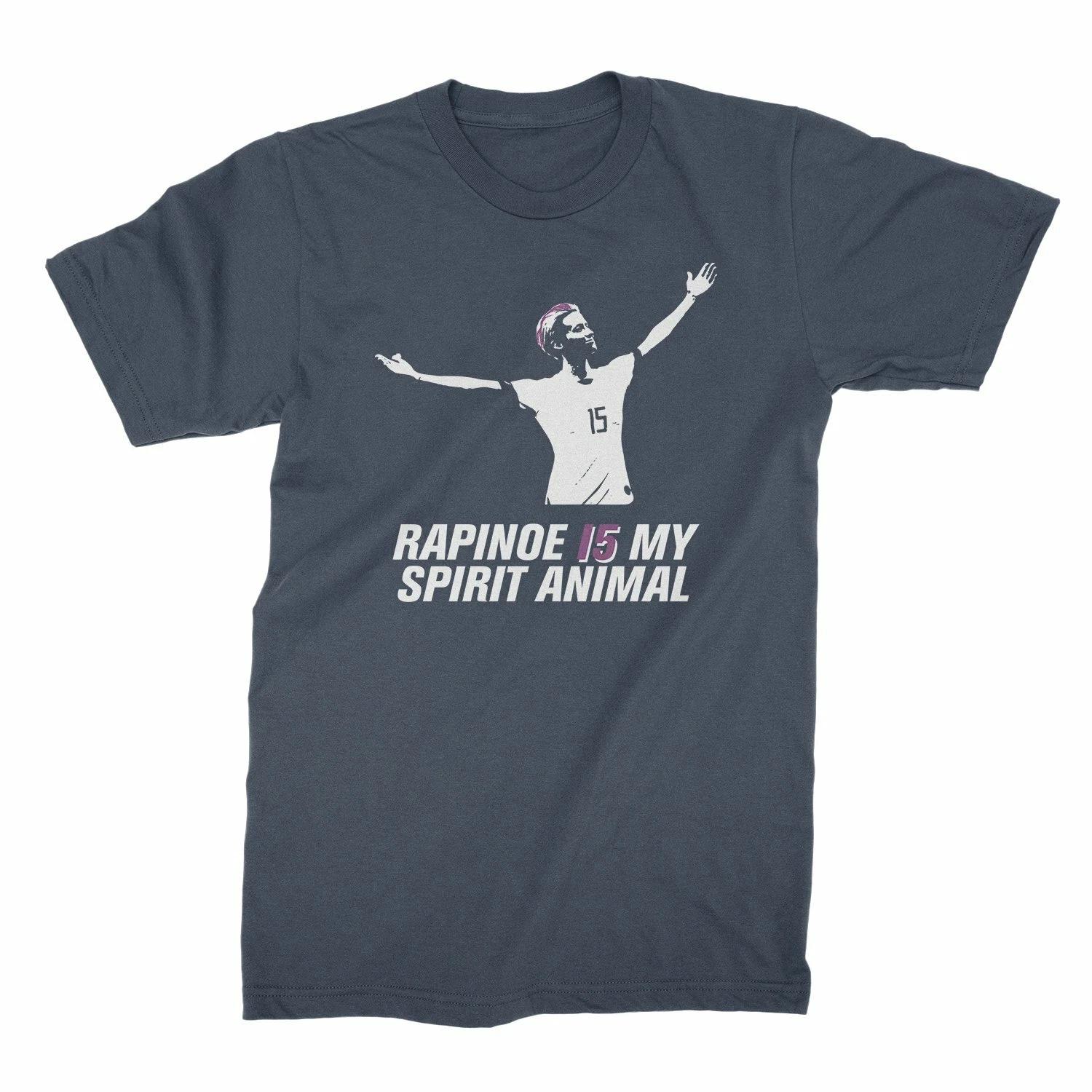 Megan Rapinoe Shirt Megan Rapinoe Is My Spirit Animal T Shirt 4XL