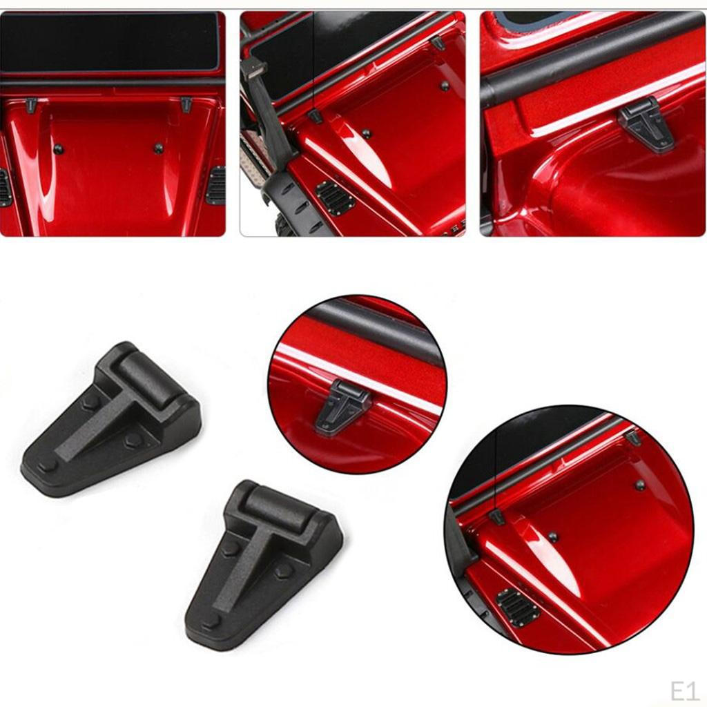 1:10 Scale Engine Cover Hinge -4 4WD Auto Decoration