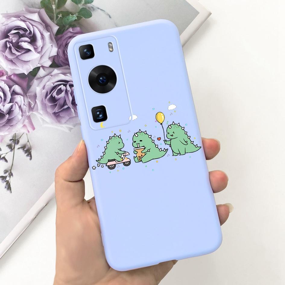 For Huawei P60 Pro P 60 Case Lovely Astronaut Cartoon Slim Soft Silicone Protective Cover For Huawei P60 Art P60Pro MNA-LX9 Case