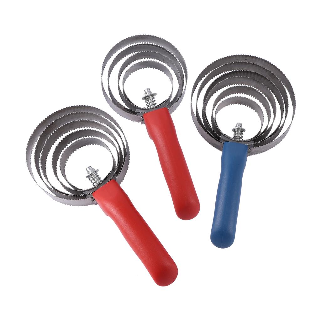 Horse Grooming Comb Pet Hair Cleaning Brush Stainless Steel 3 Colors Horse Mane Scraper Mane Tail Cleaning Sawtooth Brush Tool