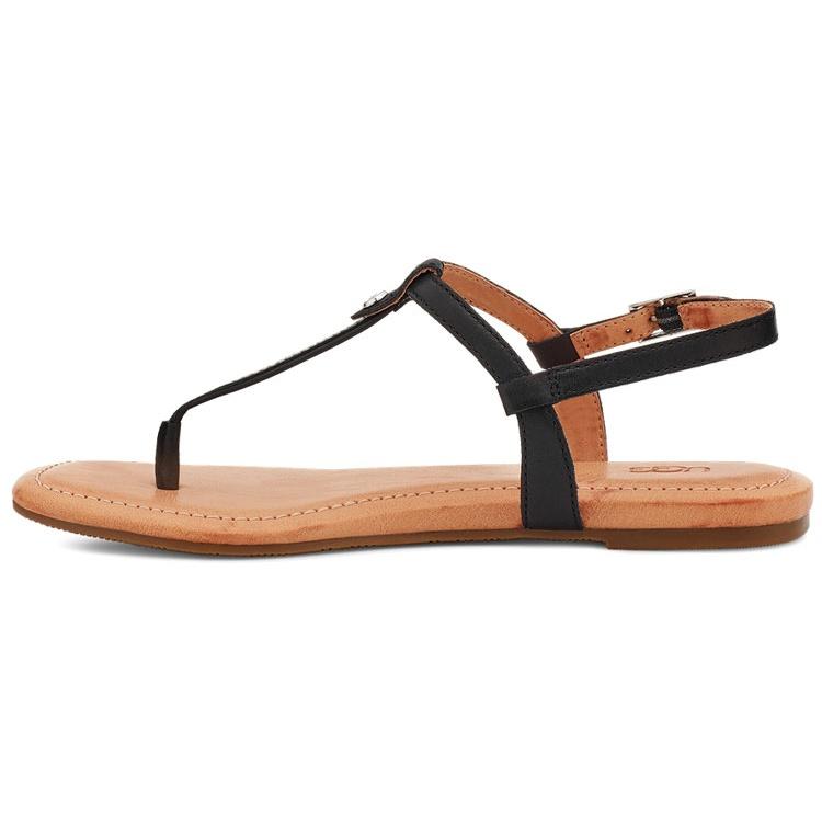 (WMNS) UGG Madeena Sandals Black Brown Women s 1119759-BLLE EU 36