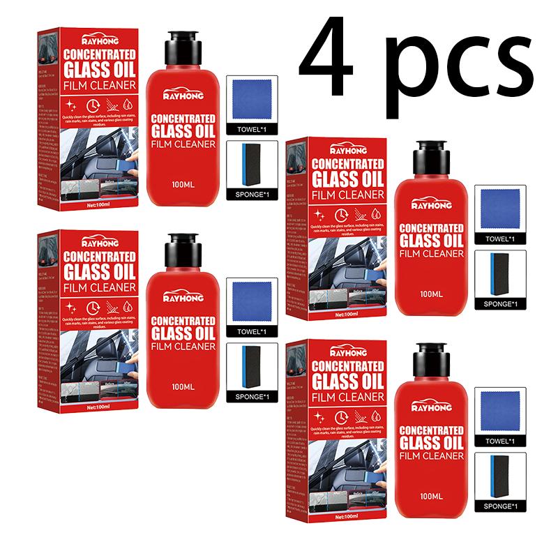 RAYHONG Konzentrierter Glasölfilmreiniger Entfettend Regendicht Auto Windschutzscheiben Beschlagschutzreiniger
