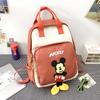 Design Blocked Color Children Backpack For Daily School Use