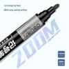 Deli Black Oil-Based Thick Tip Marker Pen, 10-Pack