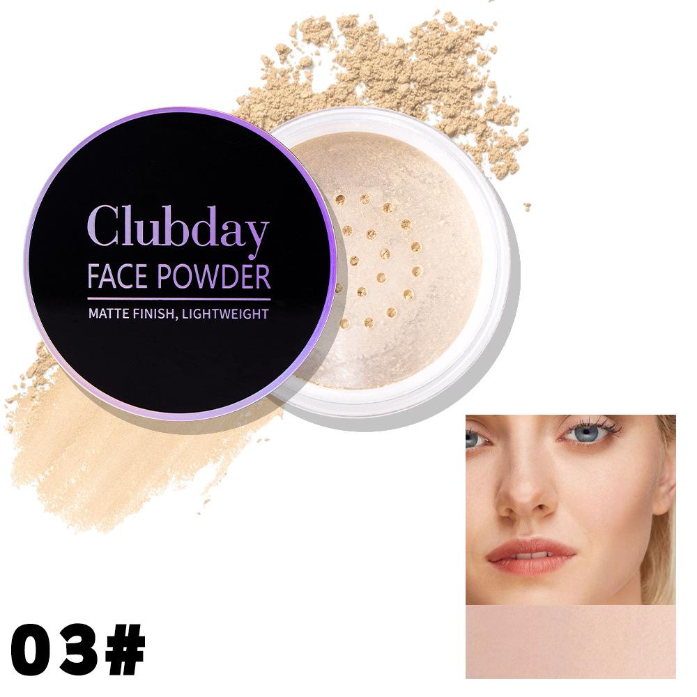 Matte Concealer Grooming Powder Facial Sweatproof No Makeup Control Oil Setting Loose Powder