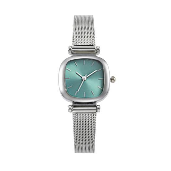 Women Dress Watch Square Dial Adjustable Steel Strap Quartz Movement Female Classic Formal Business Casual Bracelet Wristwatch Fashion Jewelry