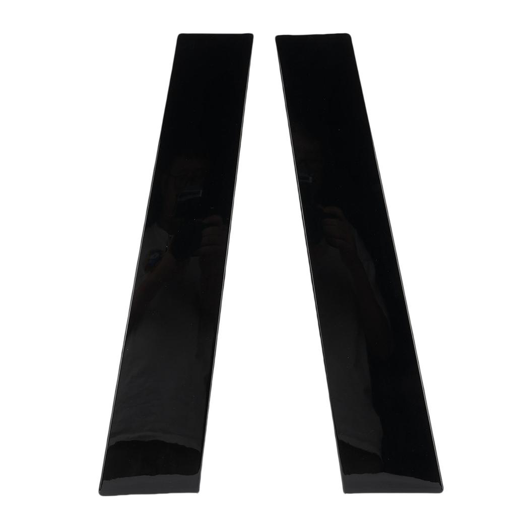 Car B Pillar Trim BB5Z7820555BB Gloss Black Front Door Driver and Passenger Side Replacement for Explorer 2011-2016