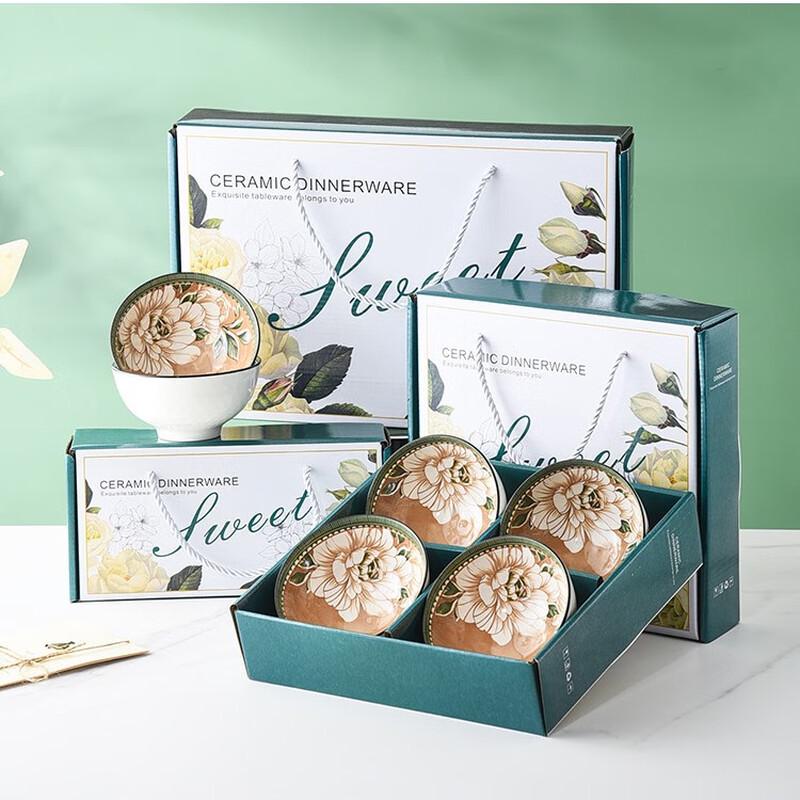 Shangqi Hand-Painted Ceramic Dinnerware Set