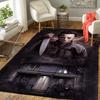 1Pc Halloween Horror Icon Rug, Office Carpet Indoor Outdoor Doormat, Non-Slip, Comfortable, Living, Christmas Halloween,  Xmas Gift L1447