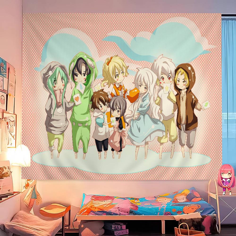 Anime Kagerou Project Cartoon Tapestry Art Science Fiction Room Home Decor Wall Hanging Sheets