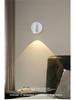 Kabellose LED-Wandleuchte mit verstellbarem Spot, Touch- und Fernbedienung, 3 Lichtmodi, keine Installation erforderlich – Perfekt für Schlafzimmer oder Flur.