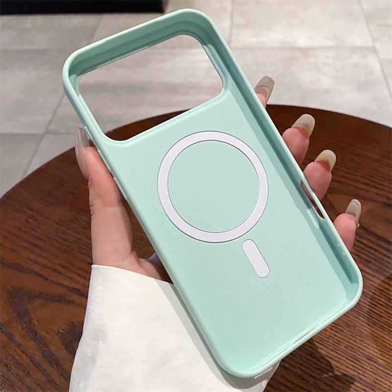 Frosted Magnetic Ring Case for iPhone 17 Pro Max, Compatible with Apple 16/15/14/13/12.