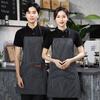 Women's Thickened Neck-Hanging Apron for Coffee Shops, Kitchens, and Baking Studios