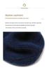 Kang Sai Ni 100% Pure Cashmere Knit Hat - Versatile & Warm Ear Protection for All Ages, European & American Style
