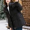 Fashion Woman Winter Coats Hooded Thick Warm Casual Winter Jacket Women's Parkas