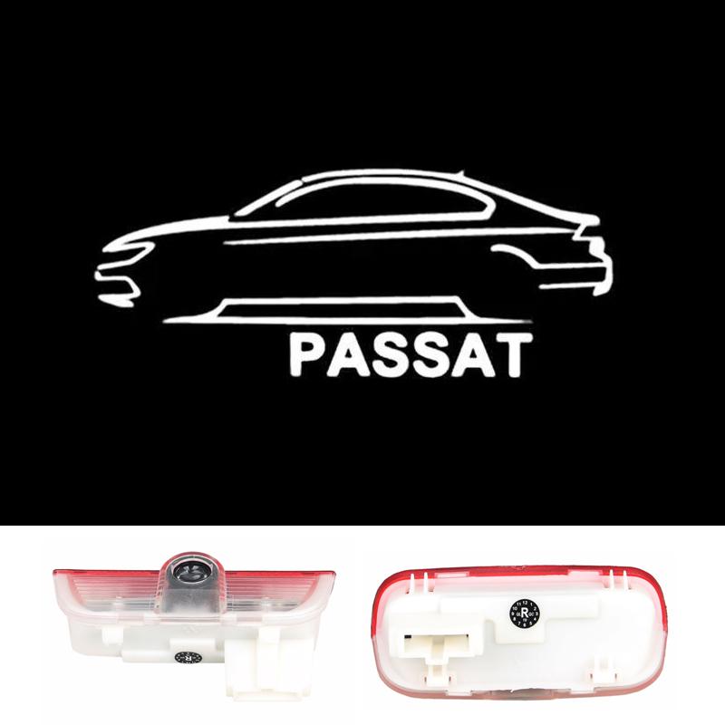 2 stuks Auto Deur Welkom Verlichting LED Lamp voor VOLKSWAGEN VW R LINE Rline Golf Tiguan CC Touareg Jetta Passat T-ROC Sharan Touran Bu2 wzpc7