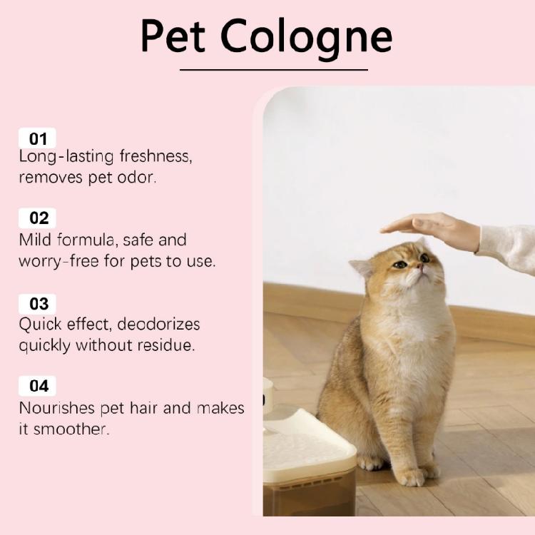 Freshness Scent Pet Odor Neutralizers Sprays 100ml Spritz for Household Use Plant Extracts Sprays Spritz