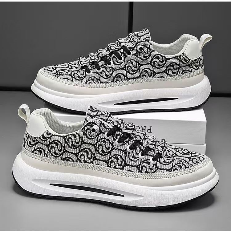 

Парная обувь новая дышащая легкая нескользящая мягкая подошва модная трендовая повседневная универсальная мужская и женская одинаковая обувь-лоферы на один шаг 36