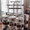 Jia Kang Ming Embossed Heat-Resistant Glassware Set