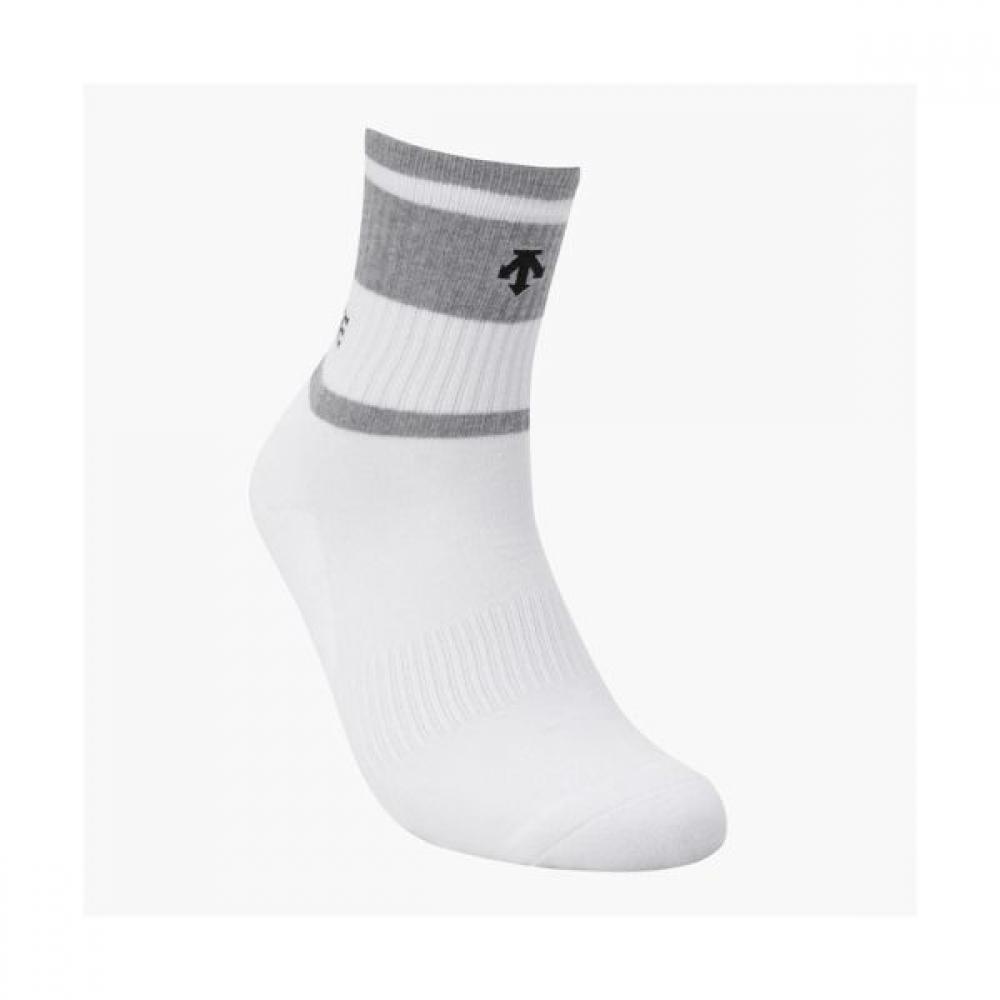 

DeScente Golf Men S Block Long Wood SockS MLGGMELANGEGREY/FR