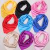 Square Silk Scarf For Women Bandanna Satin Pocket Square Handkerchief Hijab Hair Bands Neckerchief Headband Head Scarf Neck Wrap