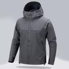 Soft Shell Outdoor Sports Leisure Windproof Waterproof Three-proof Jacket Hooded Jacket Men and Women