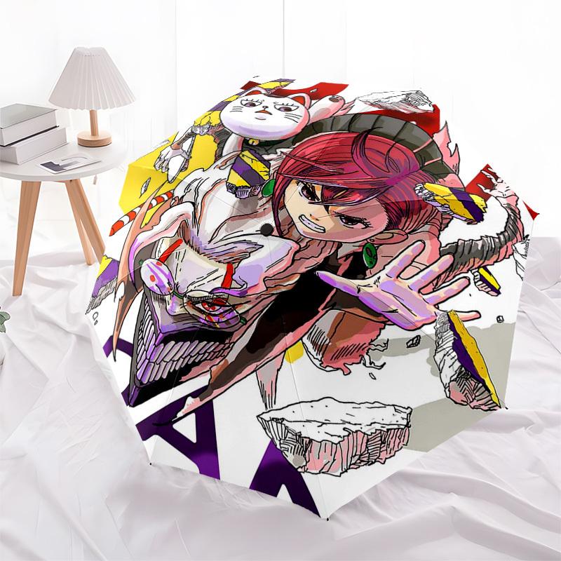 

1pc Anime Character Umbrella Automatic Opening & Closing, Foldable Design, 8-Bone Frame, Outdoor Use, Festival Gift, Suitable for Fans, Travel, Daily