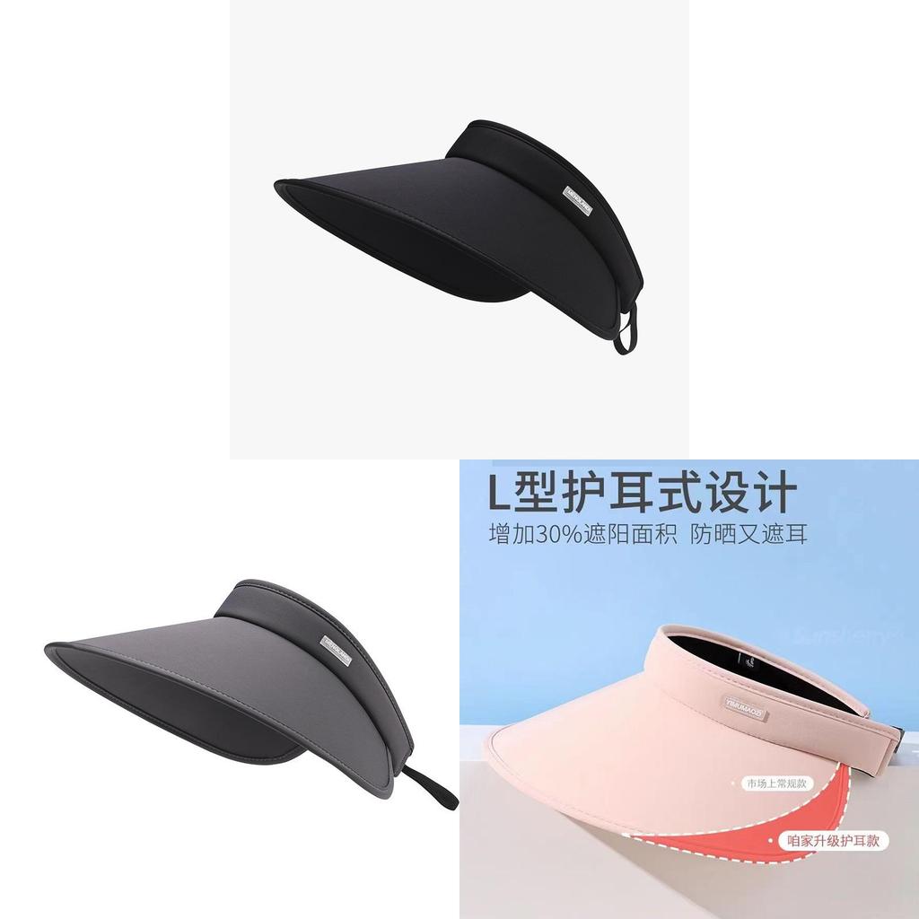 Ice Silk Sun Hat With Wide Brim And Adjustable Wind Rope For Outdoor Use