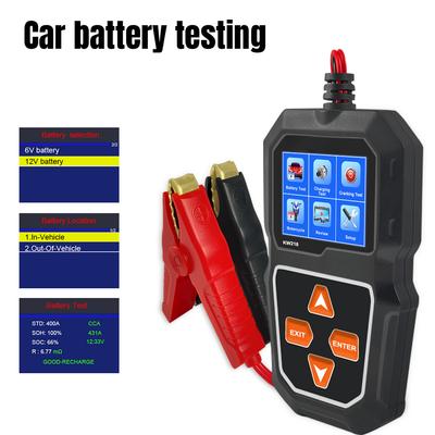 100-2000 CCA Range Battery Load Tester Cold Cranking Amps Battery Health Status Battery Health Assessment Tool Battery Tester