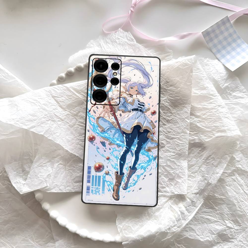 Anime Frieren Süße Handyhülle Für Samsung S 24 Fe 25 Ultra Plus 20 Lite 21 30 22 23 24 22 Ultra 5G Fundas