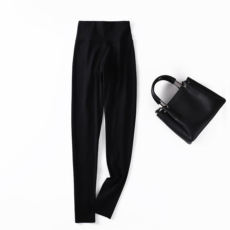 

Женские фитнес-брюки с высокой талией, с эффектом лифтинга бедер, с перекрестной талией, быстросохнущие брюки-акула, утягивающие живот, спортивные, с персиковыми бедрами, для йоги, длиной 9/10 S [Suitable for 70-45kg]