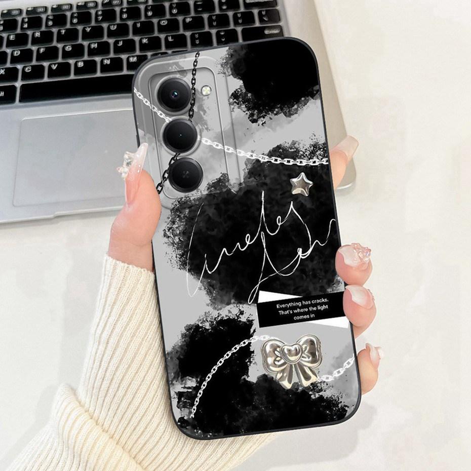 Beautiful Floral Phone Case For Xiaomi Redmi 15 5G / Note 15R Soft Silicone Shockproof Cases For Redmi Note15R 15 5G Bumpers