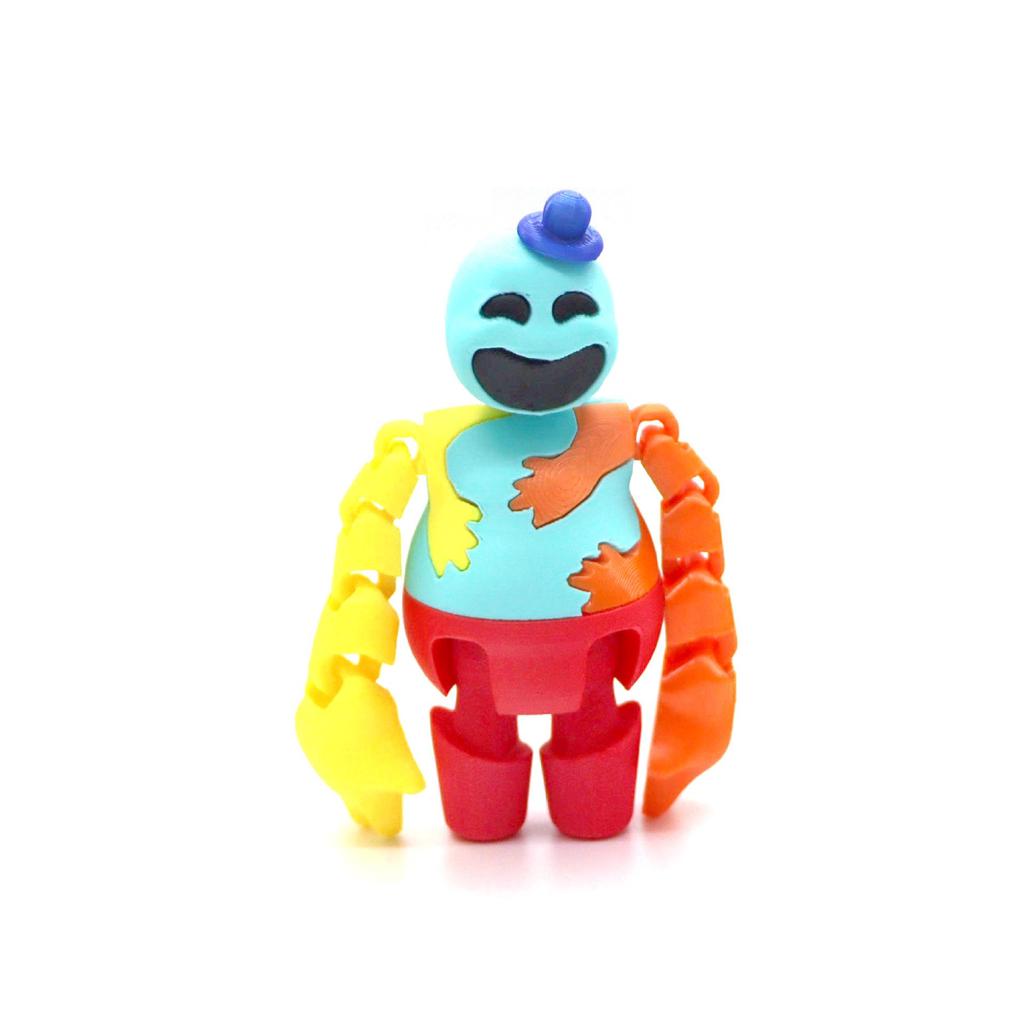 3D Printed Shan Hai Jing Wooden Stick Figure Decompression Toy