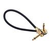Guitar Patch Cable, 7 Inch 13 Inch Profession Guitar Effect Pedal Cable Right Angle Plug Guitar Pedalboard Connect Cable