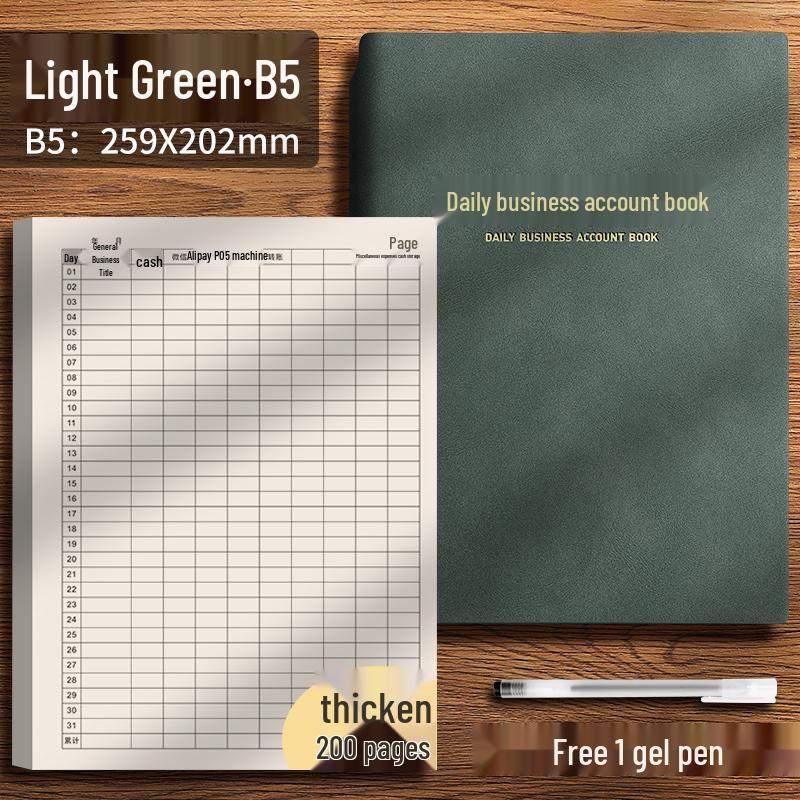 Daily Cash Flow Record Book for Businesses: Ledger for Clothing Stores, Restaurants, and Shops